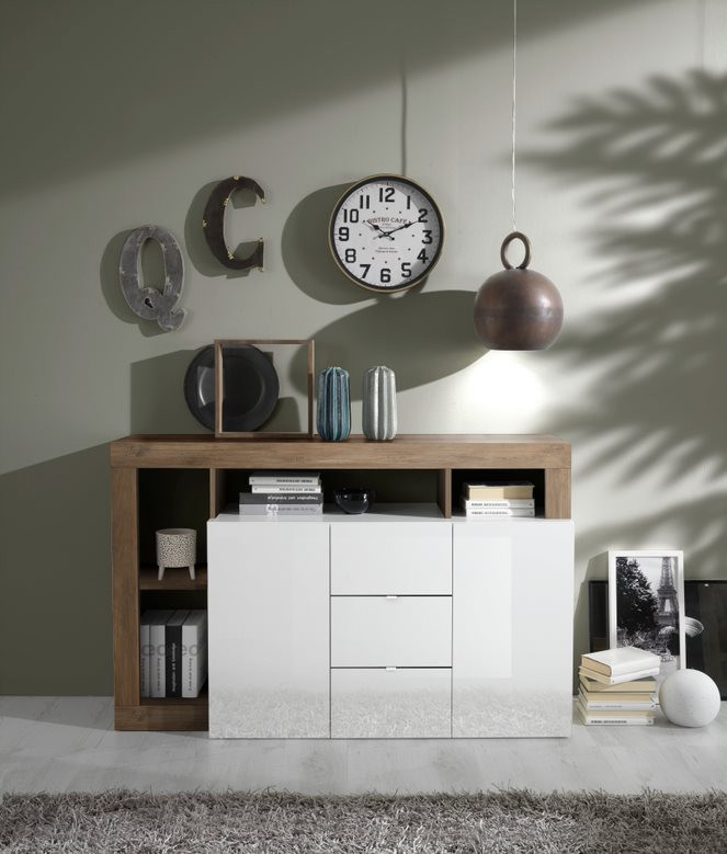 2-Door Sideboard with 3 Drawers "Logan"