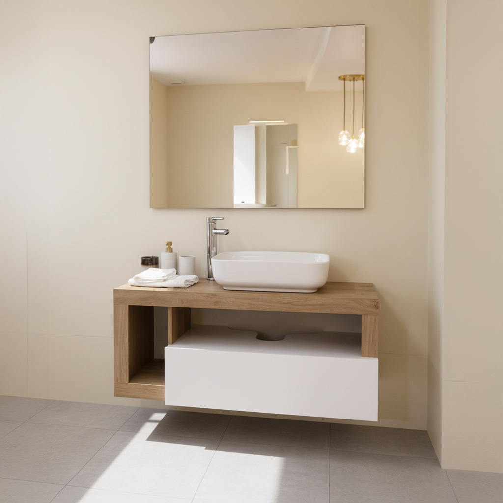 Mueble de baño suspendido (78 cm) “Logan”