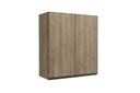 2-Door Wall Cabinet (80cm) "Noce"