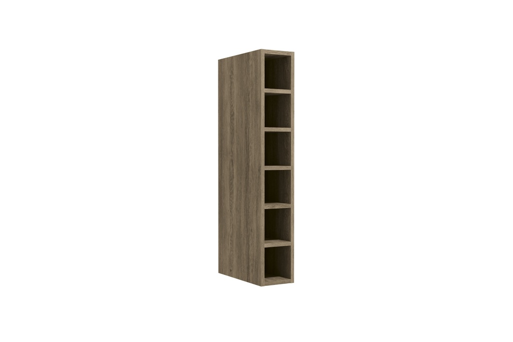 Bottle Rack Shelf (15cm) "Noce"