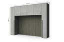 6-Door Bridge Wardrobe "Donatella"