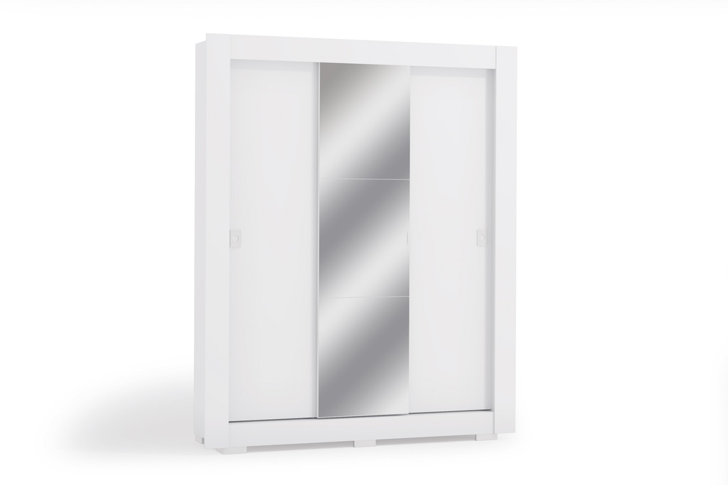 3 Sliding Doors Wardrobe with Mirror “Brielle”