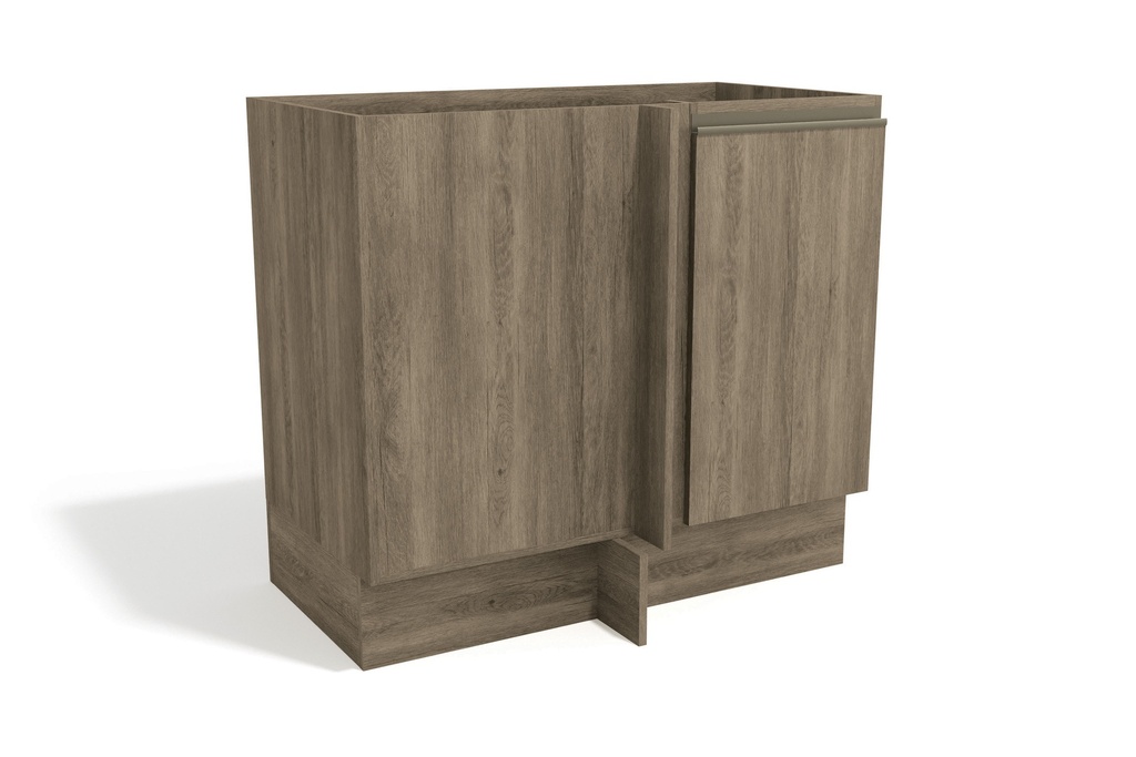 Base esquinera 1 puerta (98 cm) “Bianca”