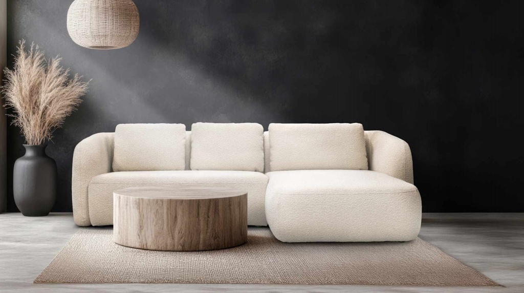 3 Piece Sectional Sofa “Pierangelo”.