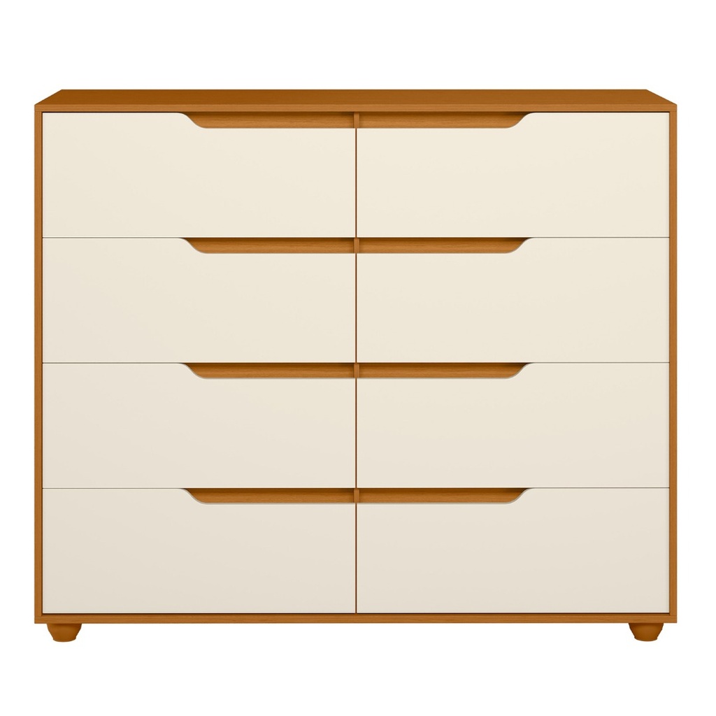 Double Chest of Drawers with 8 Drawers "Amelia"