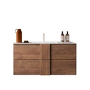 Wall-Mounted Bathroom Cabinet (80 cm) "Letizia"