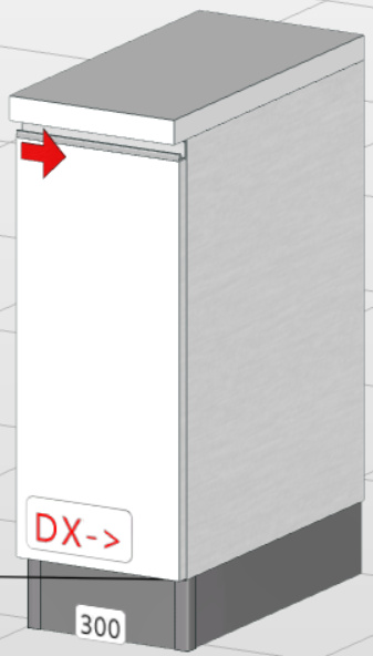 Base de 1 puerta premium (30 cm) “Matilde”