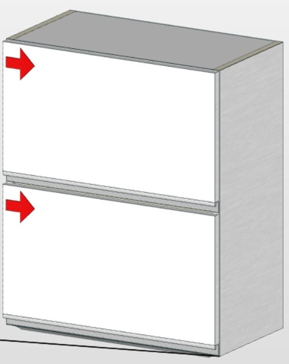 [1ZEPESS72060B00] Aéreo para platos abatible premium (60 cm) “Matilde” (Blanco)