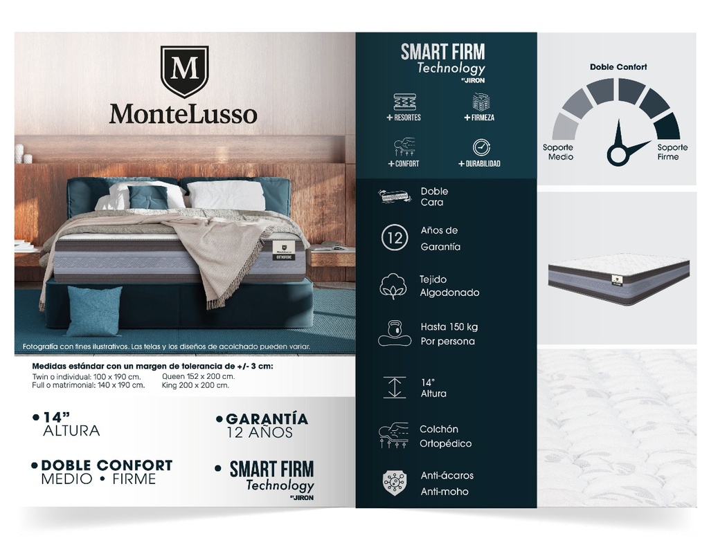 Colchón MonteLusso (King)