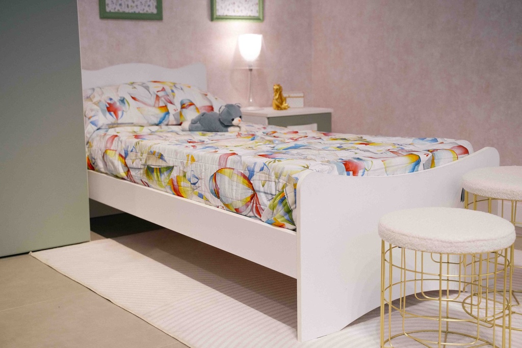 Cama “Gabriella” + colchón (Individual)