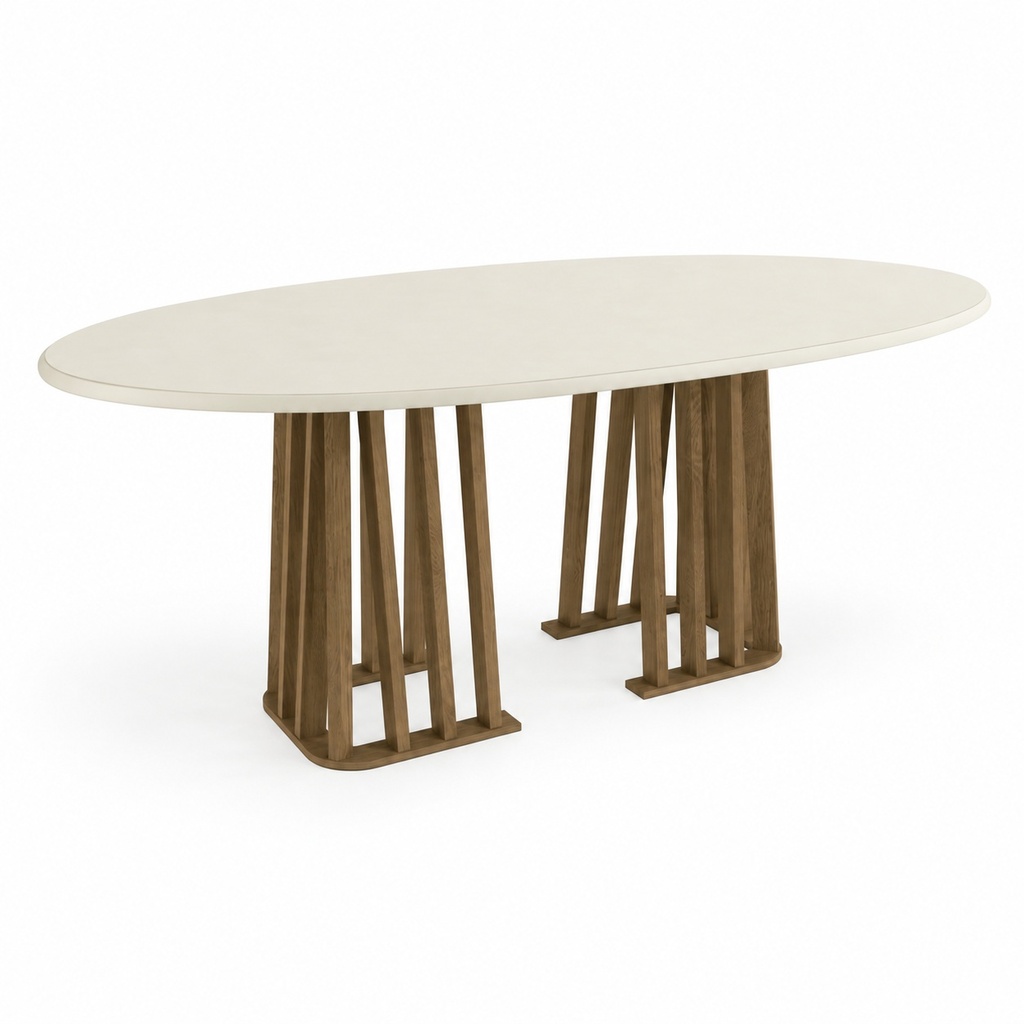 Mesa ovalada "Bogotá"