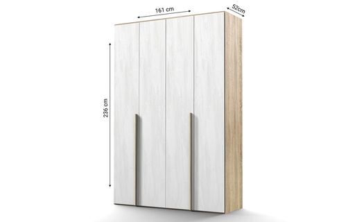 4-Door Wardrobe “Donatella”