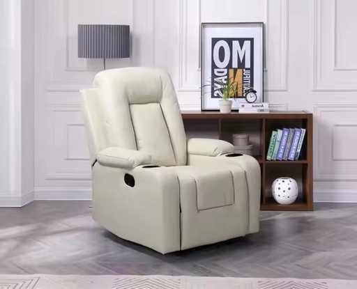 [LTREE403-WHITE] Sillón Reclinable "Vicenzo"