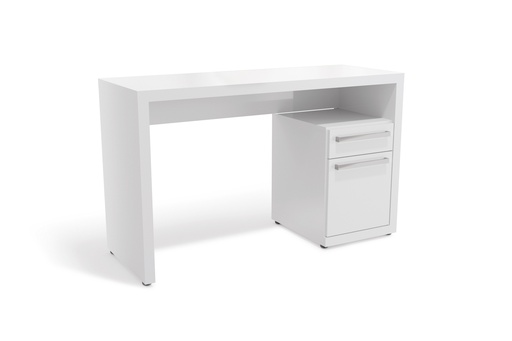 [S970-BR] Desk with Filing Cabinet "Socrate"