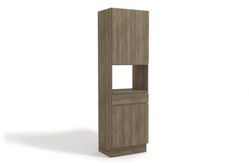 [G751-NO] Alacena con Espacio para Horno (2.4 metros) "Bianca"