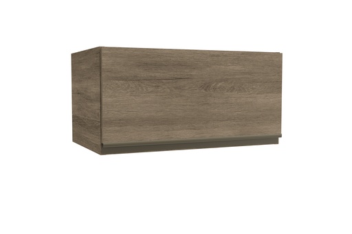 [G772-NO] 1-Door Flip-Up Wall Cabinet (60cm) "Noce"