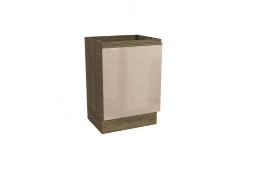 [N623-NGMC] 1-Door Base Cabinet (60cm) "Vaniglia"