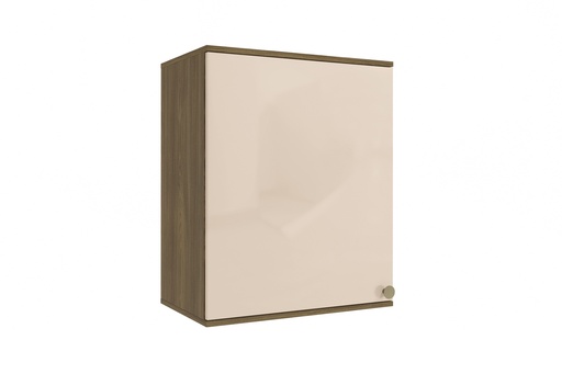 [N644-NGMC] 1-Door Wall Cabinet (60cm) "Vaniglia"