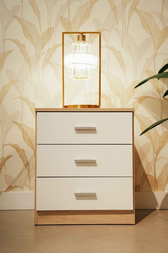 3-Drawer Nightstand "Fiorella"