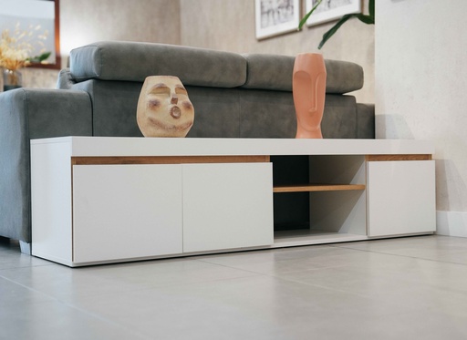 [14505 (TR3323)] Mueble TV de 3 Puertas "Elis"