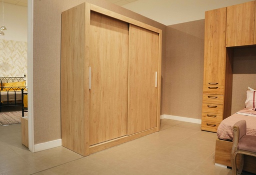 2-Sliding Door Wardrobe "Bella"