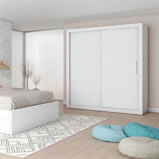 2-Sliding Door Wardrobe "Edlyn"