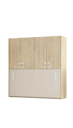 Cama Abatible Horizontal con Armario "Eshly"