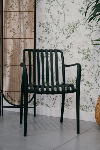 [WY101A BLACK] Silla para Exterior "Pergusa"