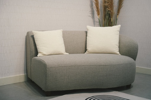 [SF-035-AR GREY] Sofá de 2 Plazas  Derecho con Brazos "Michelangelo"