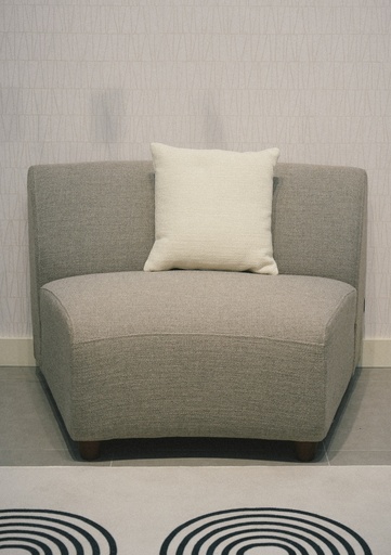 [SF-035-B GREY] Central Sofa Module "Michelangelo"