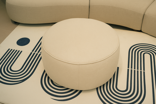 [OT-045 BEIGE] Ottoman Beige "Leonardo"