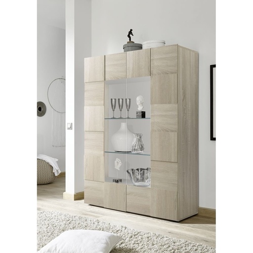 [201508-06] Vitrina de 2 Puertas "Lucca"