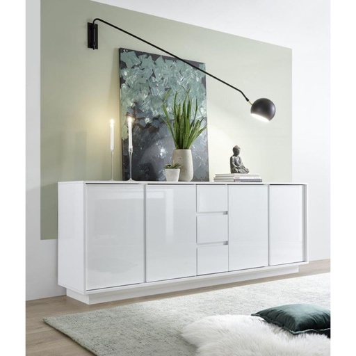 [209000-07] 4-Door Sideboard with 3 Drawers "Luis"