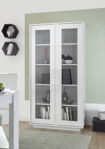 [209000-06] Vitrina de 2 Puerta "Luis"