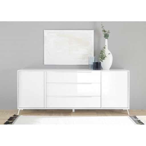[209074-07] 2-Door Sideboard with 3 Drawers "Lucio"