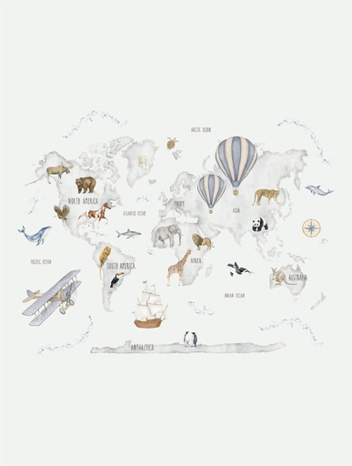[CW6118-1] Papel Tapiz "Atlas"