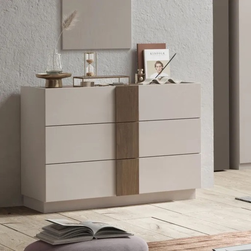 [683163-02-MR] 3-Drawer Dresser "Letizia"