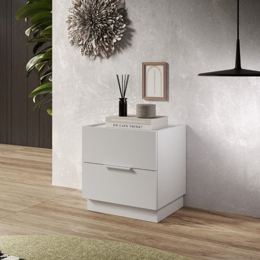 [689092-11] Set of 2-Drawer Nightstands "Lissette"