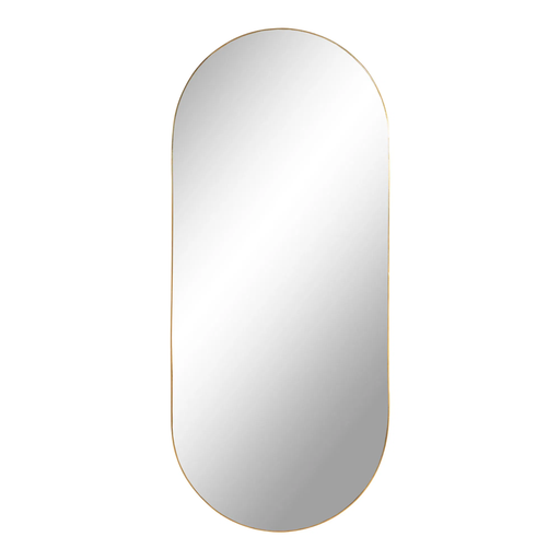 [4001430] Metal Frame Mirror "Nanterre" (35x80 cm)