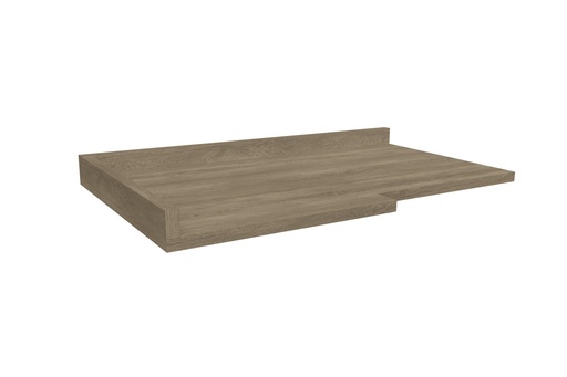 Encimera para base esquinera de 98 cm