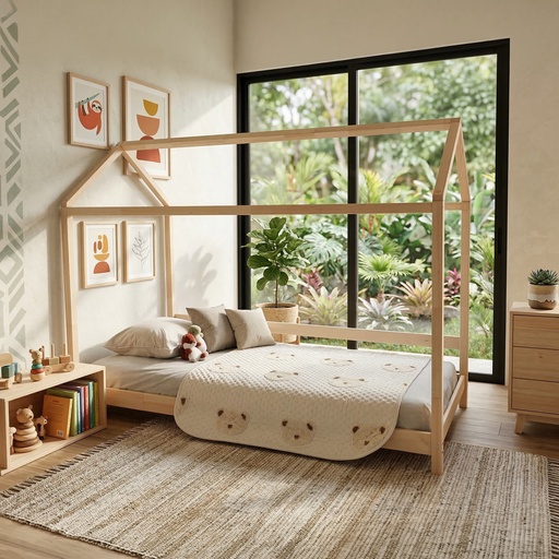 [1002] Cama casita “Susanna”
