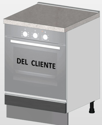 Base para horno y plantilla estándar (60 cm) “Matilde”