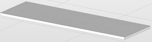 Repisa para cocina 1.8h (58.5x100 cm) “Matilde”
