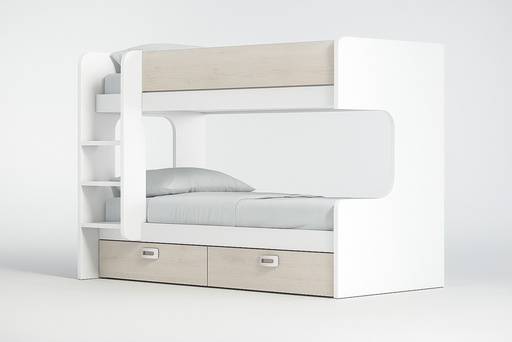 Litera "Eshly" con Colchones + Mesa Plegable