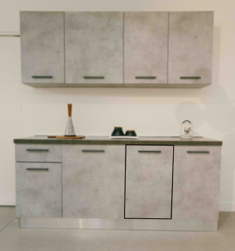 Base de 1 Puerta (45 cm)