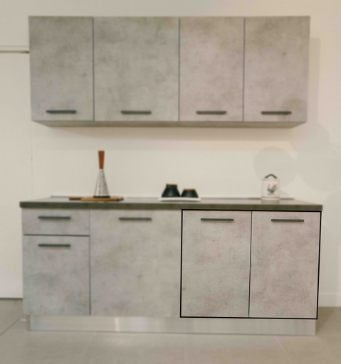 Base de 2 Puertas (90 cm)