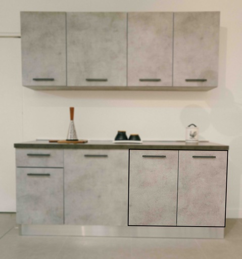 Base de 2 puertas (90 cm) “Maddalena”